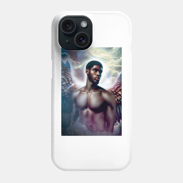 Heavenly Angel Seduction: Divine Grace Sensual Elegance 09 Phone Case by Silurostudio