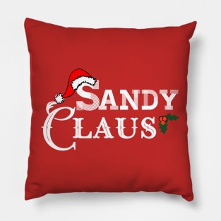 Sandy Claus Pillow