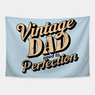 Vintage Dad Aged to Perfection Tapestry
