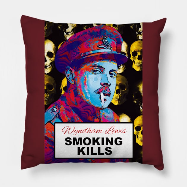 Wyndham Lewis Pillow by Exile Kings 