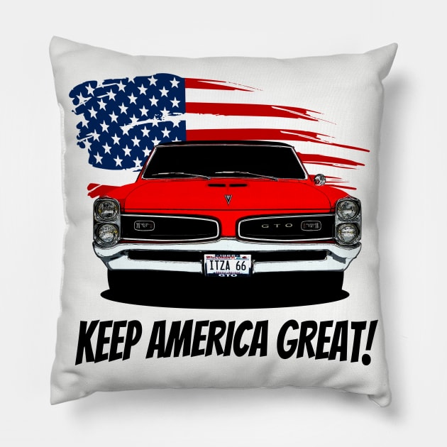 Keep America Great GTO Pillow by Chads