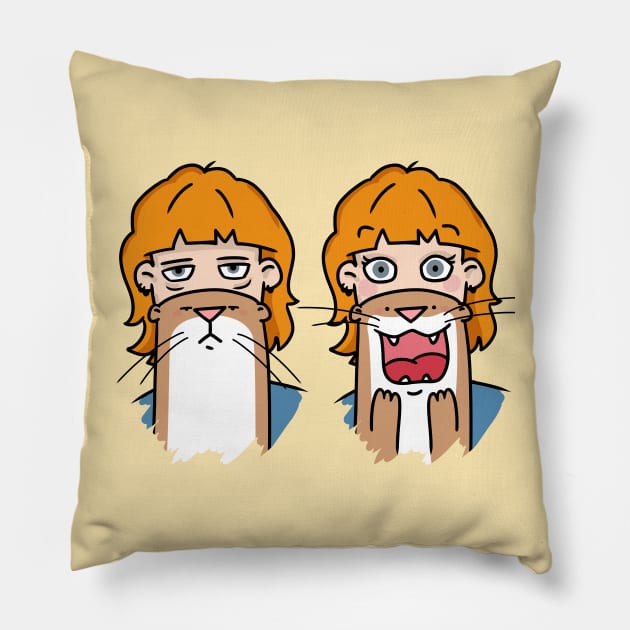 Smile Power Pillow by Otterlyalice