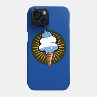 Argentina flag ice cream Phone Case