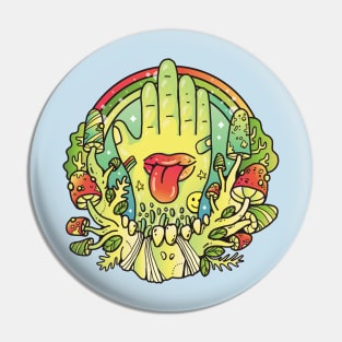 The Hand of Nature Pin