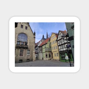 Half-timbered houses in Quedlinburg Magnet