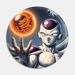 Frieza Katsushika Hokusai Art Style Pin