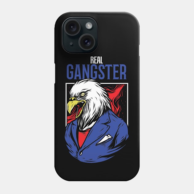 Real Gangster Phone Case by MonkeyLogick