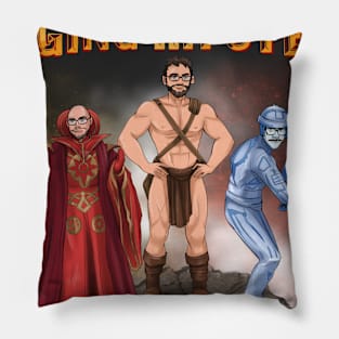 The Aging Hipster Movie Show Season 2 Pillow