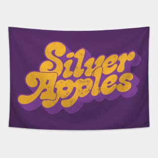 Silver Apples / Vintage Style Fan Artwork Tapestry