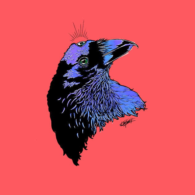 Three-Eyed Raven by Indi Martin