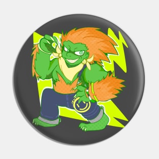 Chibi Fighter: Blanka Pin