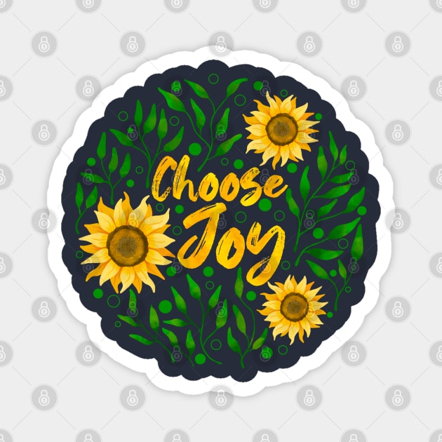 Choose Joy 2 Magnet by Tebscooler