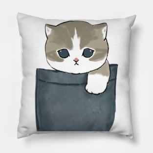 Mofu Sand Pocket Kitty Pillow