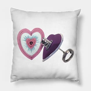 Key To The Heart Pillow