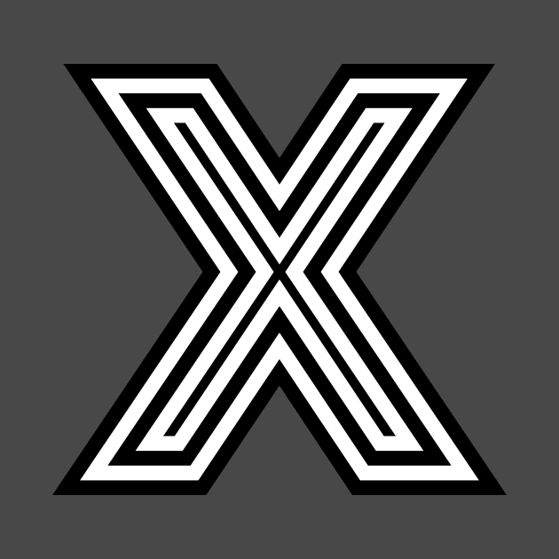 Letter X by RaymondWareNYC