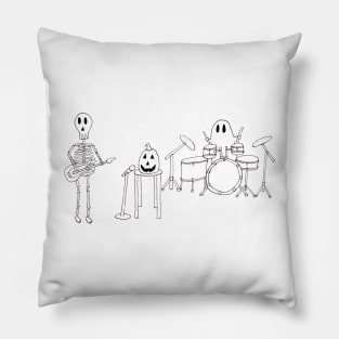 Spooky Band Pillow