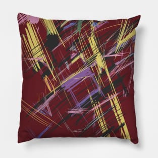 abstract art structure Pillow