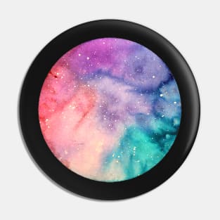 Watercolor Tiny Nebula #1 Pin