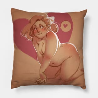 Cute Lady! Pillow