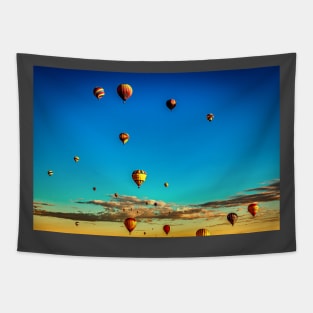 Albuquerque Hot Air Balloon Fiesta Tapestry