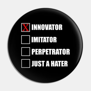 Innovator Multiple Choice Pin