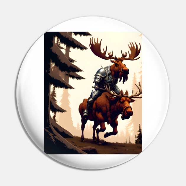 Spruce LeMoose Pin by Jaymz Weiss Designz