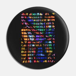 Colourful Glass Pin