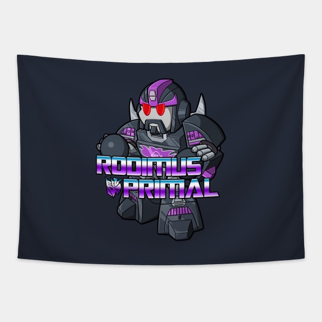 Decepticon Rodimus Primal Logo! Tapestry by Rodimus Primal