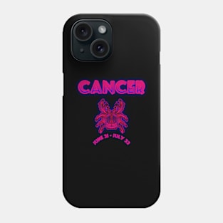 Cancer 8b Black Phone Case