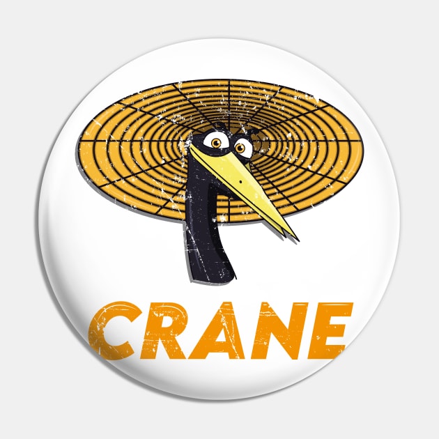 Crane - Kung Fu Panda Pin by necronder