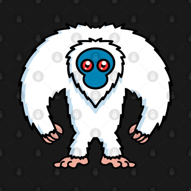 Cute yeti by UniqueDesignsCo