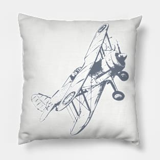 Warcraft Biplane Pillow