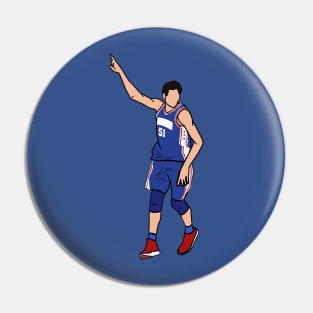 Boban Marjanovic - NBA Philadelphia 76ers Pin