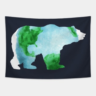 Earth Mama Bear Our Planet Protector Cool Gift For Nature Lovers Tapestry