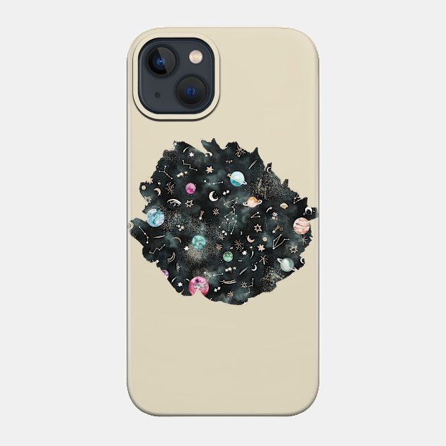 Galaxy Space Planets Constellations - Galaxy - Phone Case