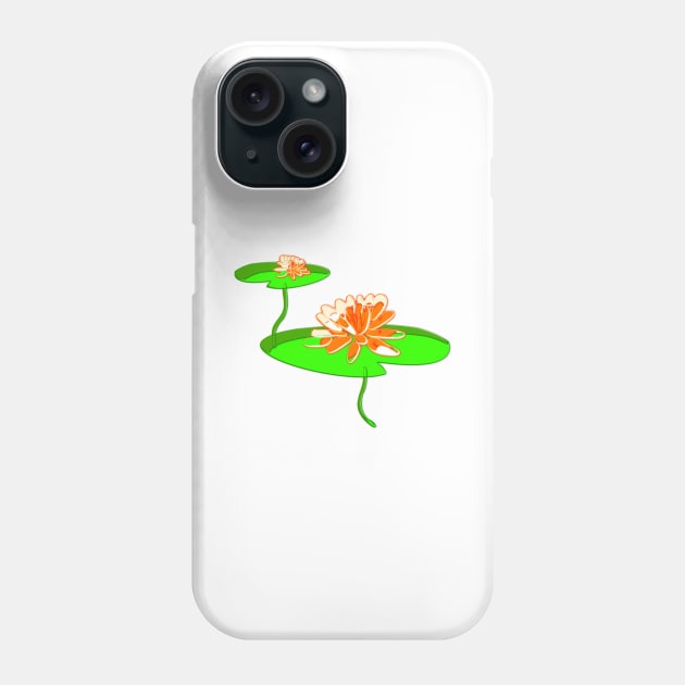 Lily Pad Phone Case by Anastasiya Malakhova