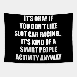 SLOT CAR RACING Tapestry