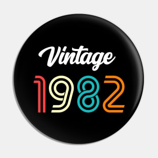 Vintage 1982 Pin