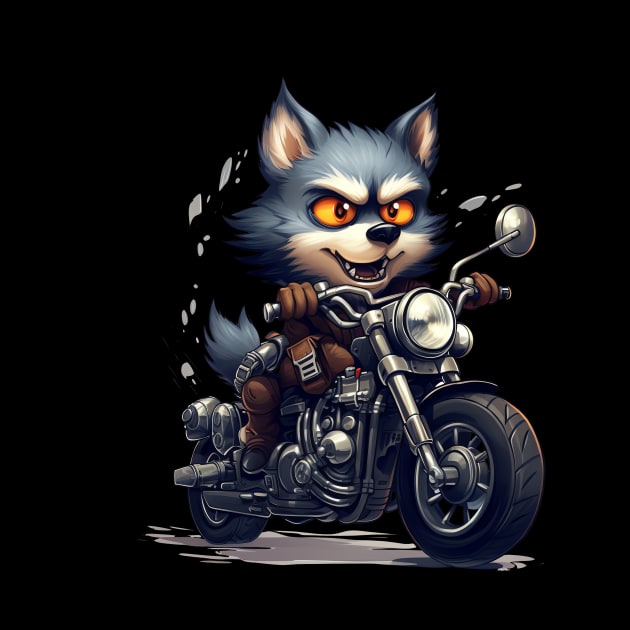 Fox Biker by Nenok