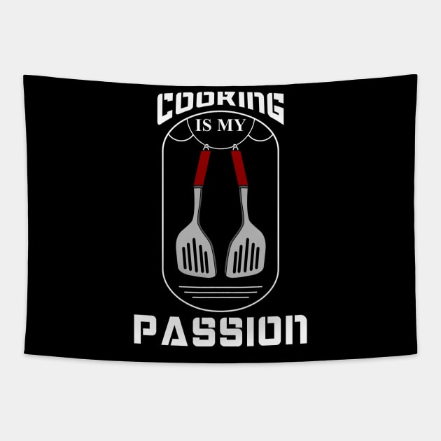Cooking is my passion Tapestry by Markus Schnabel