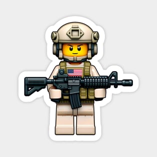 Tactical LEGO Magnet