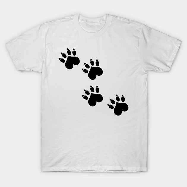 paw print t shirt