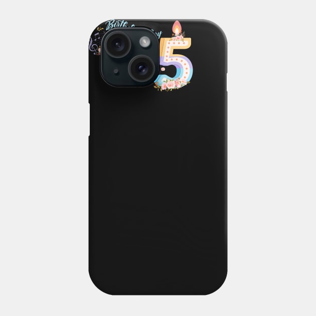 Cute 5th Birthday Boy Phone Case by elillaa