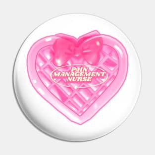 Pain Management Nurse Pocket Heart Pin