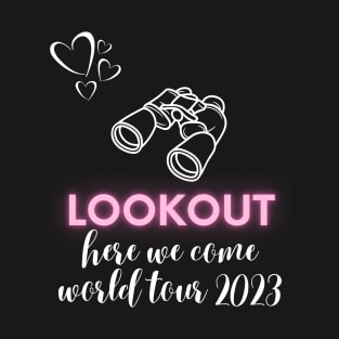 scentsy lookout, here we come, world tour 2023 T-Shirt