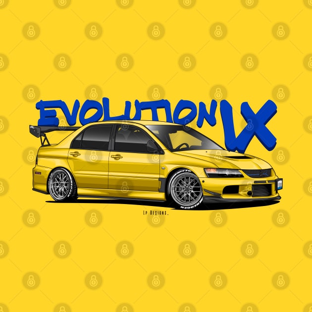 Lancer Evo IX by LpDesigns_