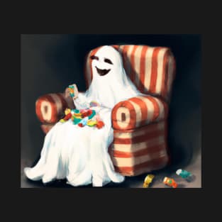 Candy Eating Ghost T-Shirt