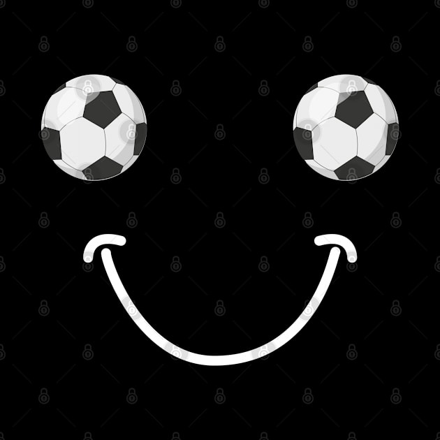 Soccer Happy Face by Kudostees
