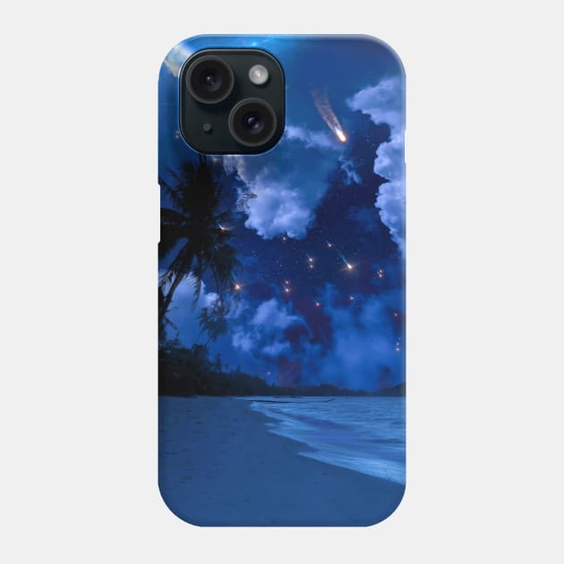 Tropical Showers Phone Case by LumiFantasy