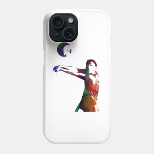 Volleyball sport art #volleyball Phone Case